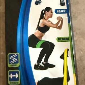 Resistance Bands Set - Green and Yellow